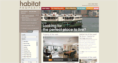 Desktop Screenshot of habitat-property.com